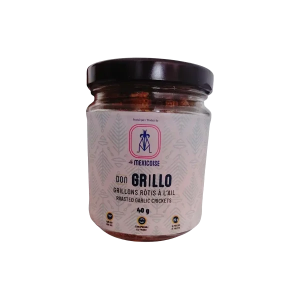 Grillons grillées à l'ail